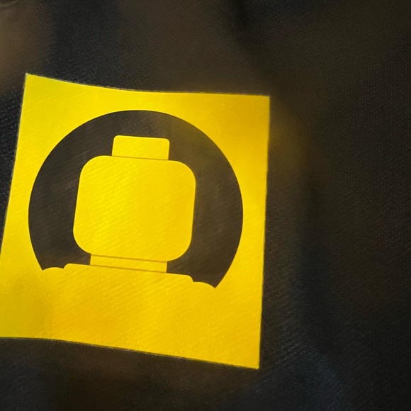 Adidas X Legos Black Joggers with Green LEGO Graphic Size Large - Picture 14 of 15